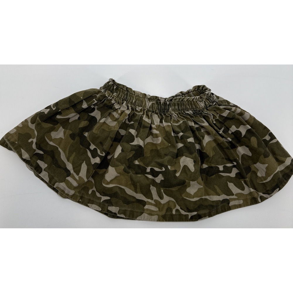 Oshkosh Corduroy Camo Pattern girl skirt 3T